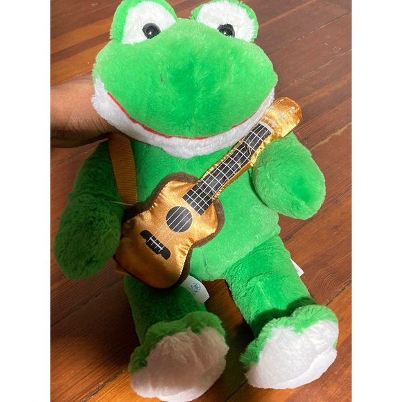 Build-A-Bear | Toys | Build A Bear Green Smiling Frog Stuffed Animal ...